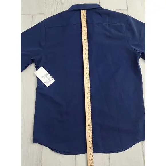 Marmot Mountain Works Aerobra SS Button Up Shirt MEDIUM Quick Dry Camp Fish Hike - Picture 8 of 9